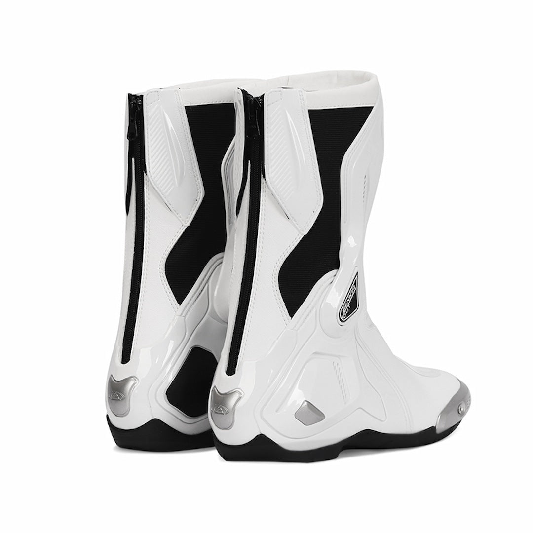PRO-BIKERSPEEDライディングブーツ ホワイト PRO-BIKERSPEEDライディングブーツ ホワイト PRO SPEED] オフ