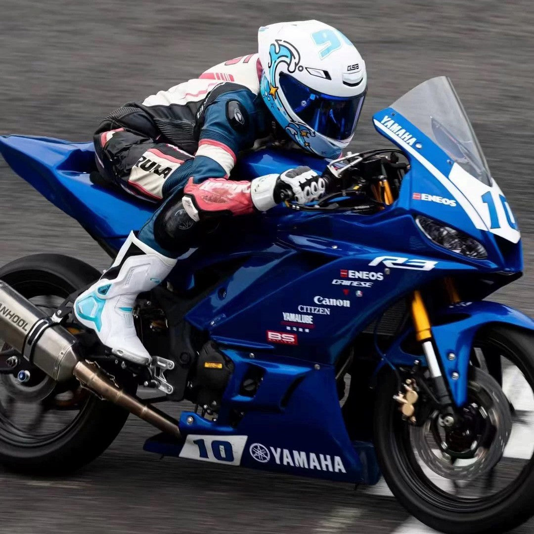 Allgoal バイクブーツ スカイブルー/ホワイト – ALLGOAL&JP