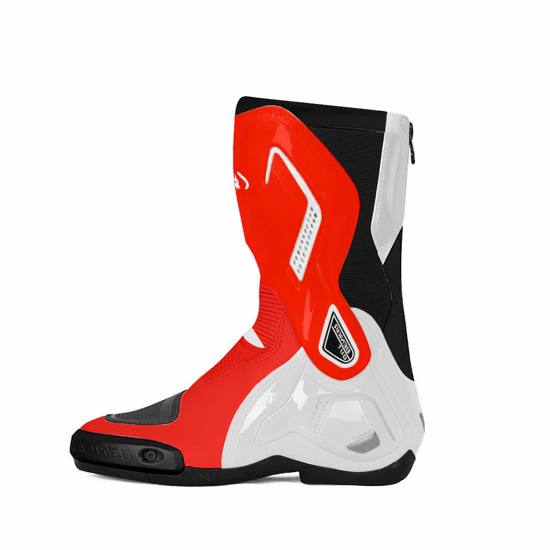 Allgoal バイクブーツ レッド/ホワイト – ALLGOAL&JP
